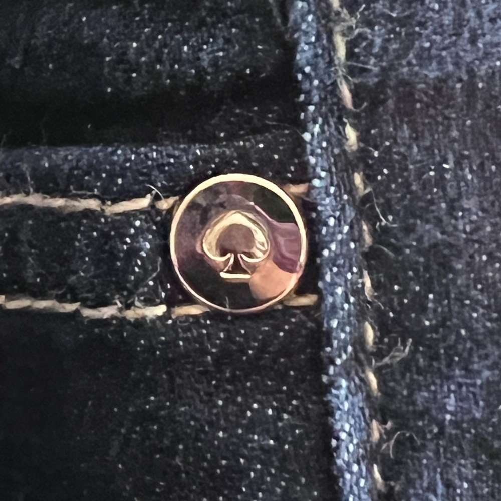 Kate Spade Perry Street Play Hooky Denim Jeans Size 25 - Picture 3 of 11